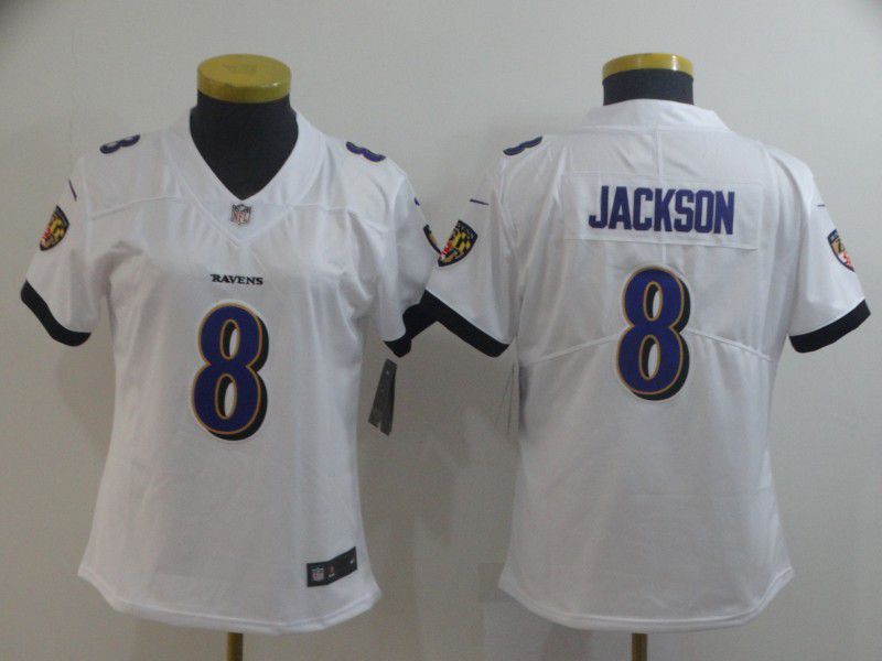 Youth Baltimore Ravens #8 Jackson White Nike Vapor Untouchable Limited Player NFL Jerseys